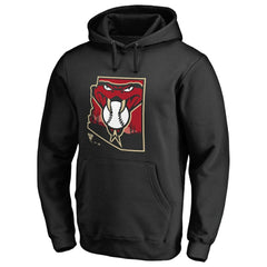 Arizona Diamondbacks Hometown Collection Baja Pullover Hoodie - MLB Hoodies