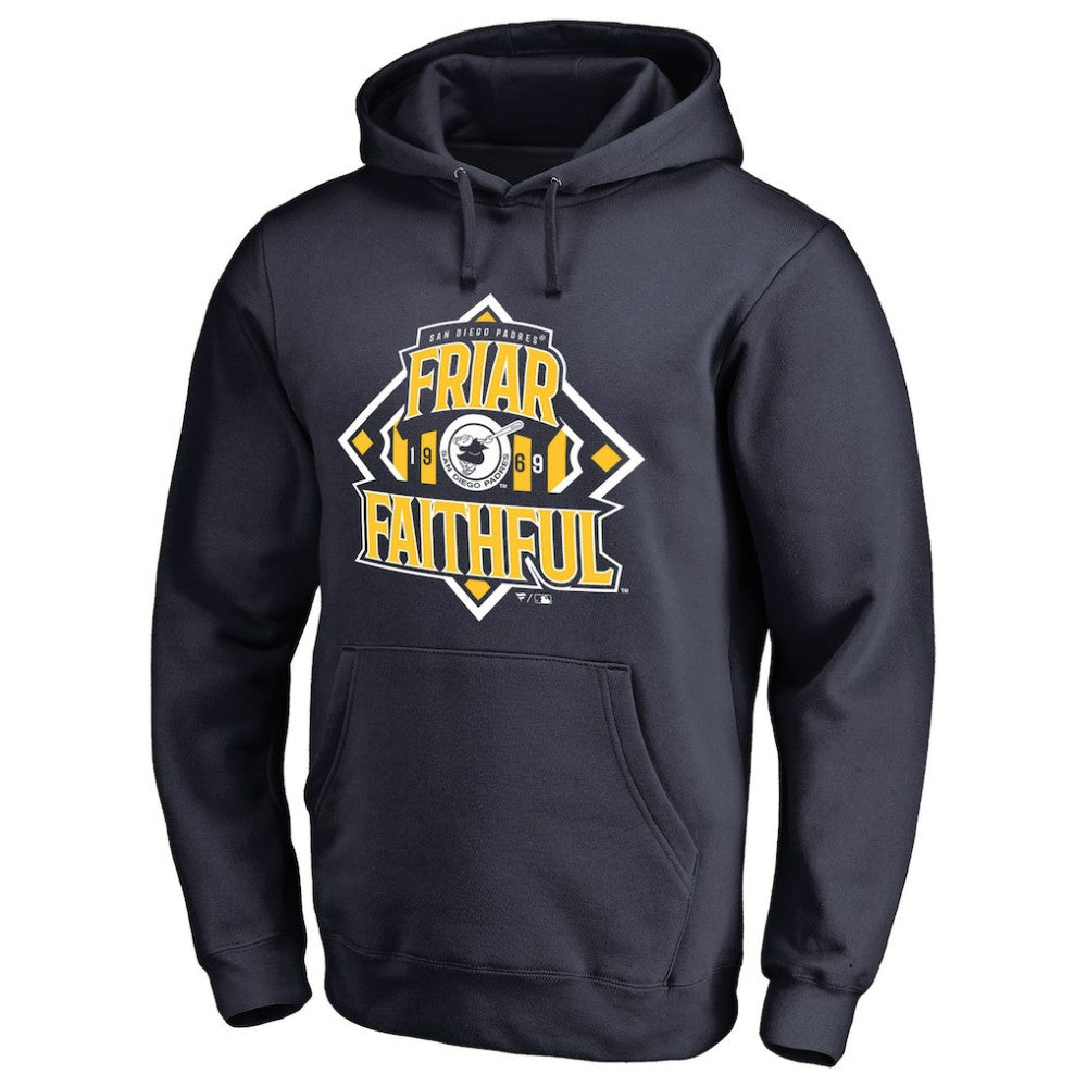 San Diego Padres Hometown Collection Friar Faithful Pullover Hoodie - MLB Hoodies