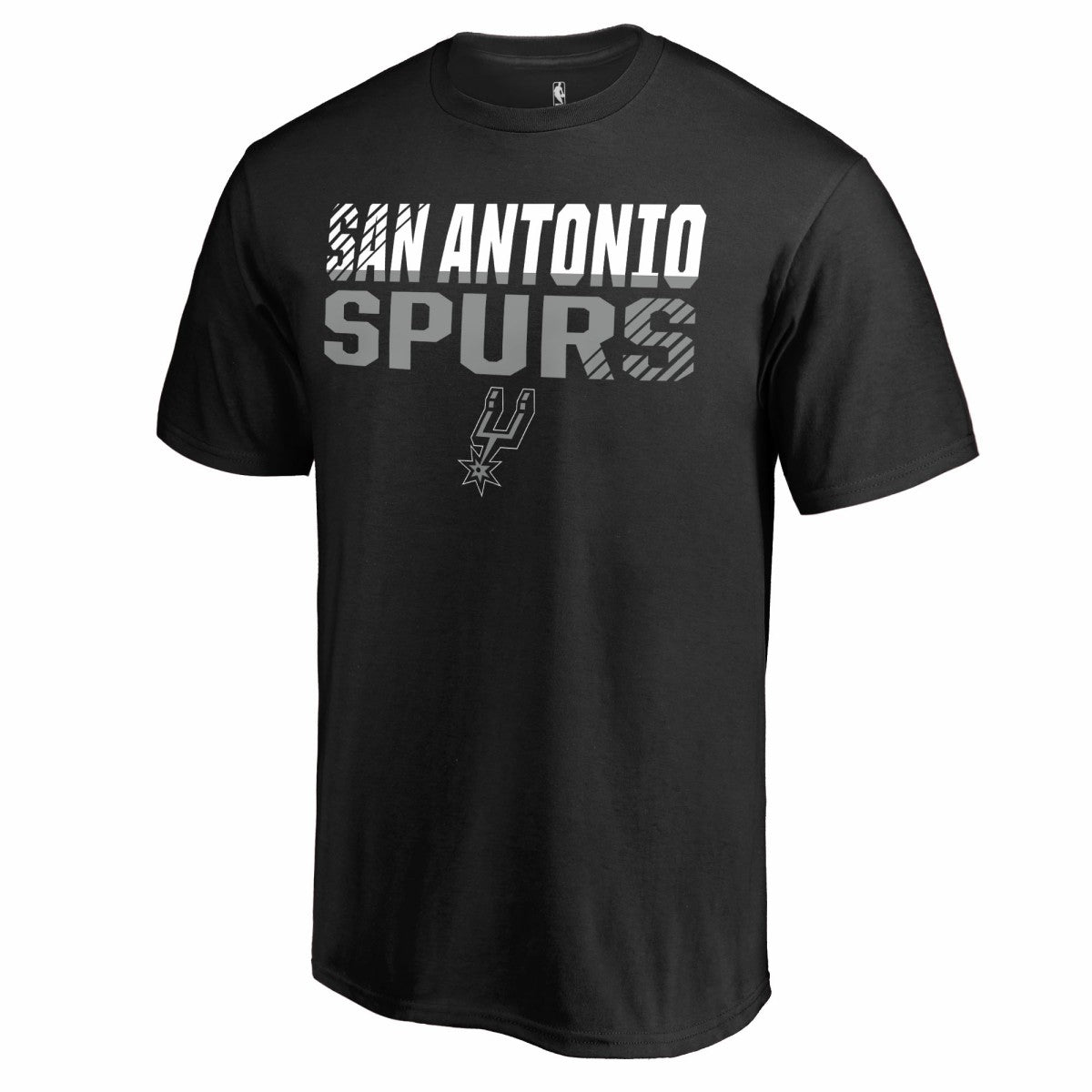 Black San Antonio Spurs Fade Out T-Shirt | NBA