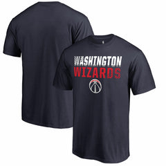 Navy Washington Wizards Fade Out T-Shirt | NBA