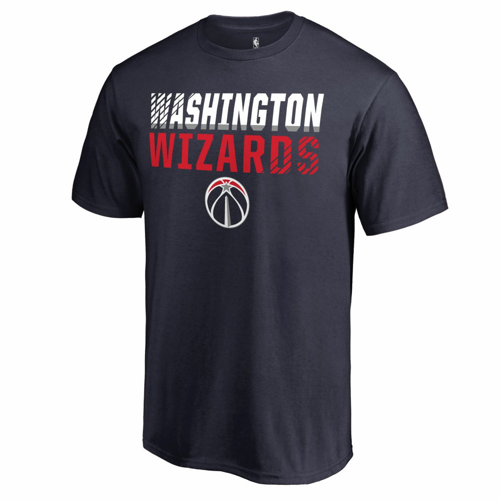 Navy Washington Wizards Fade Out T-Shirt | NBA