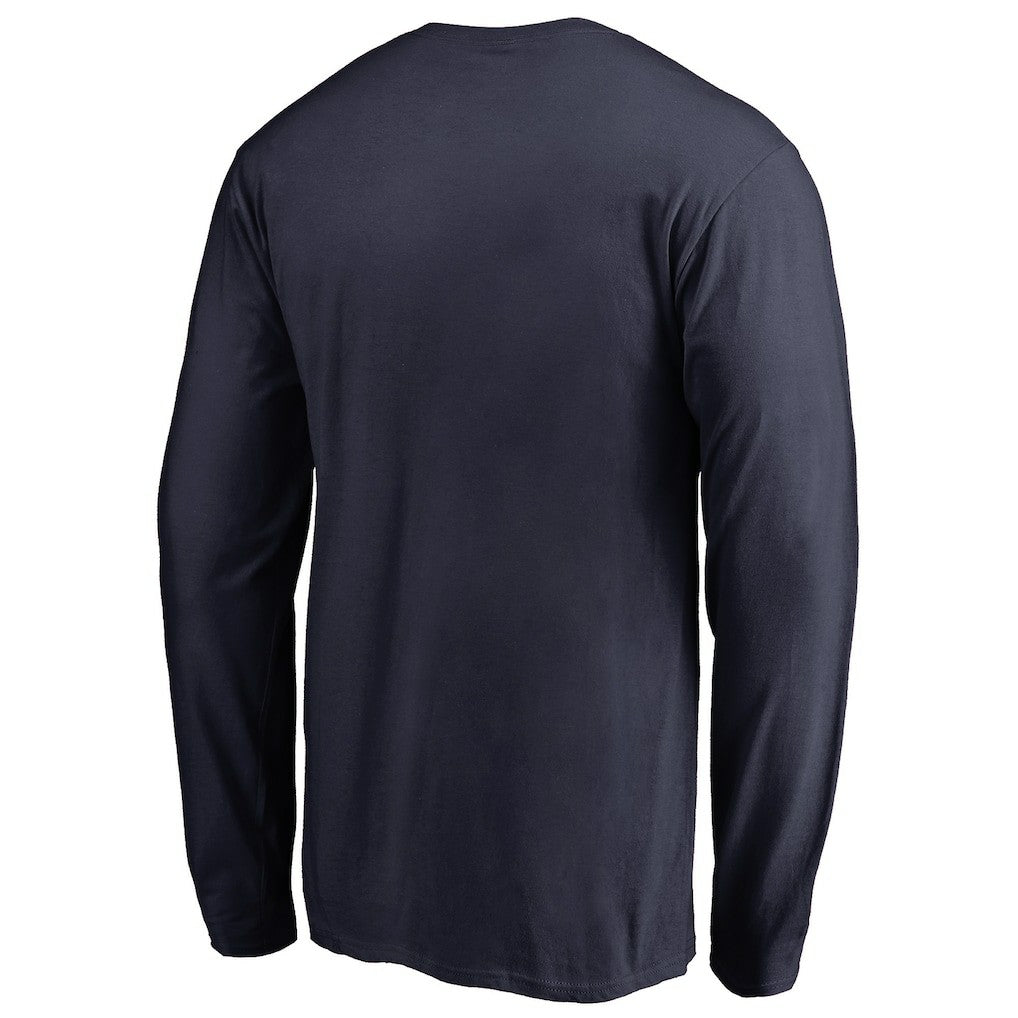 Navy Indiana Pacers Onside Stripe Long Sleeve T-Shirt | NBA