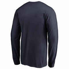Navy Memphis Grizzlies Onside Stripe Long Sleeve T-Shirt | NBA