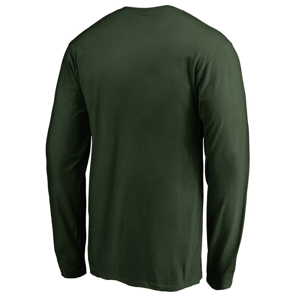 Hunter Green Milwaukee Bucks Onside Stripe Long Sleeve T-Shirt | NBA
