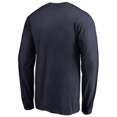 Navy Oklahoma City Thunder Onside Stripe Long Sleeve T-Shirt | NBA