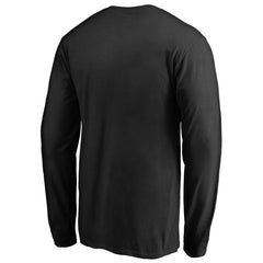 Black San Antonio Spurs Onside Stripe Long Sleeve T-Shirt | NBA