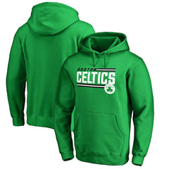 Kelly Green Boston Celtics Onside Stripe Pullover Hoodie | NBA