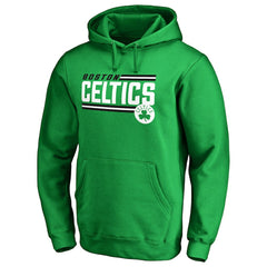 Kelly Green Boston Celtics Onside Stripe Pullover Hoodie | NBA