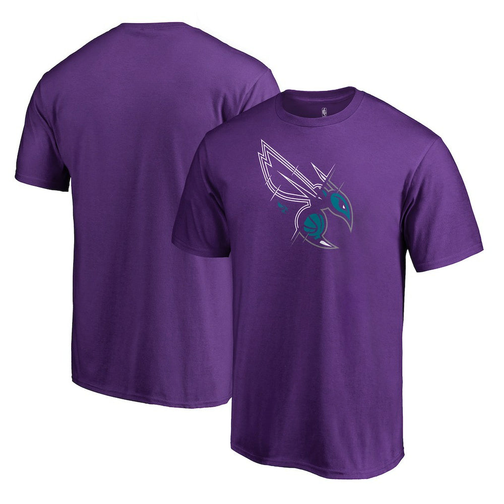 Purple Charlotte Hornets X-Ray T-Shirt | NBA