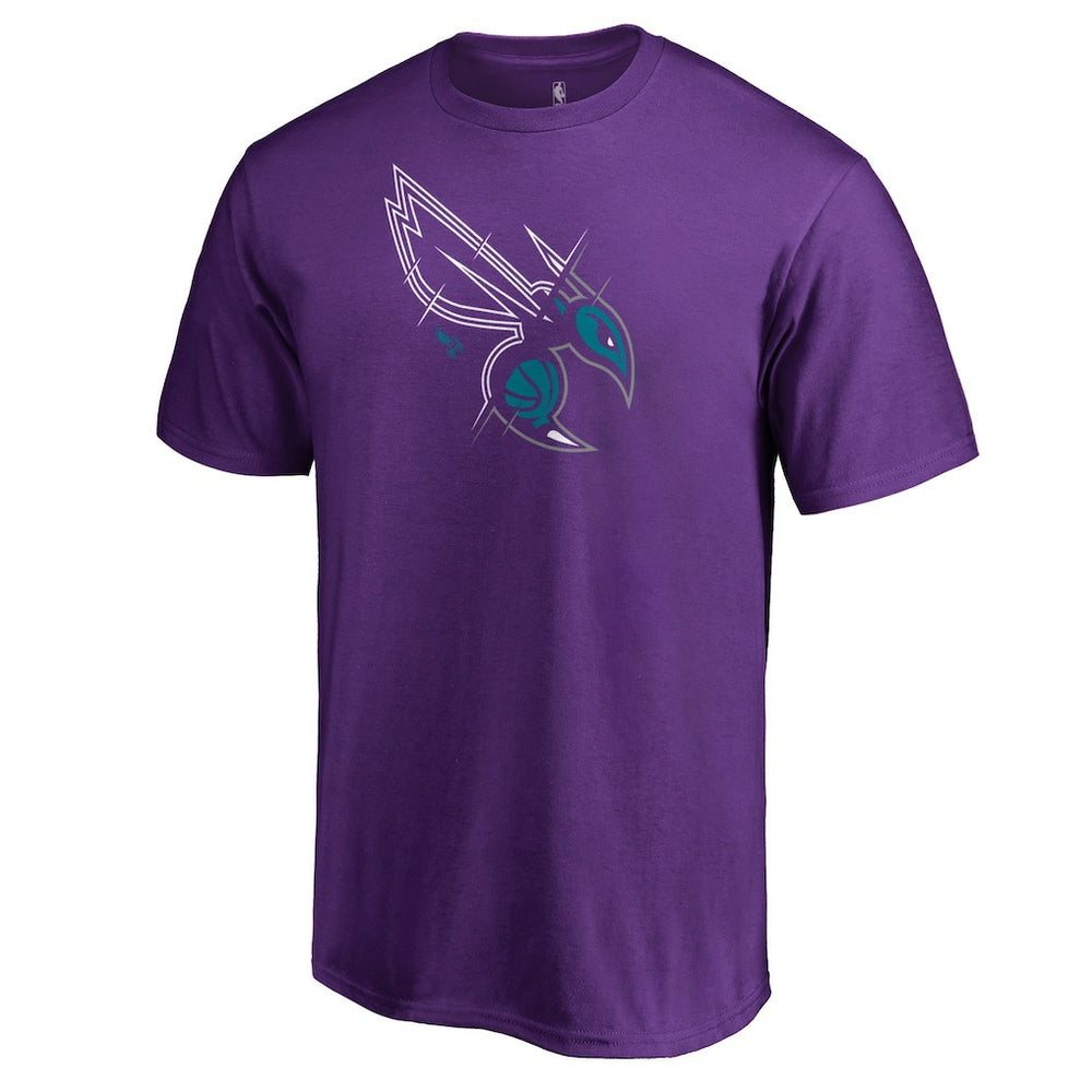 Purple Charlotte Hornets X-Ray T-Shirt | NBA