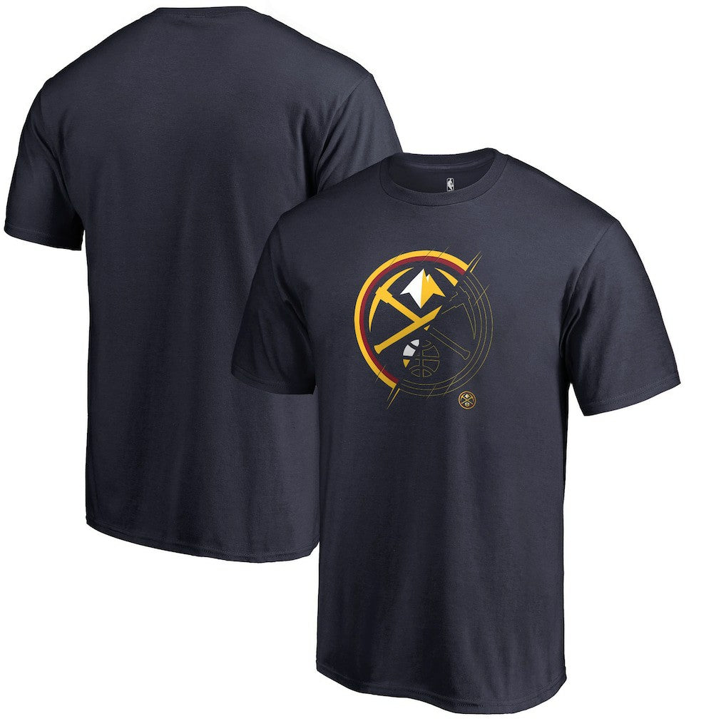Navy Denver Nuggets X-Ray T-Shirt sale | NBA