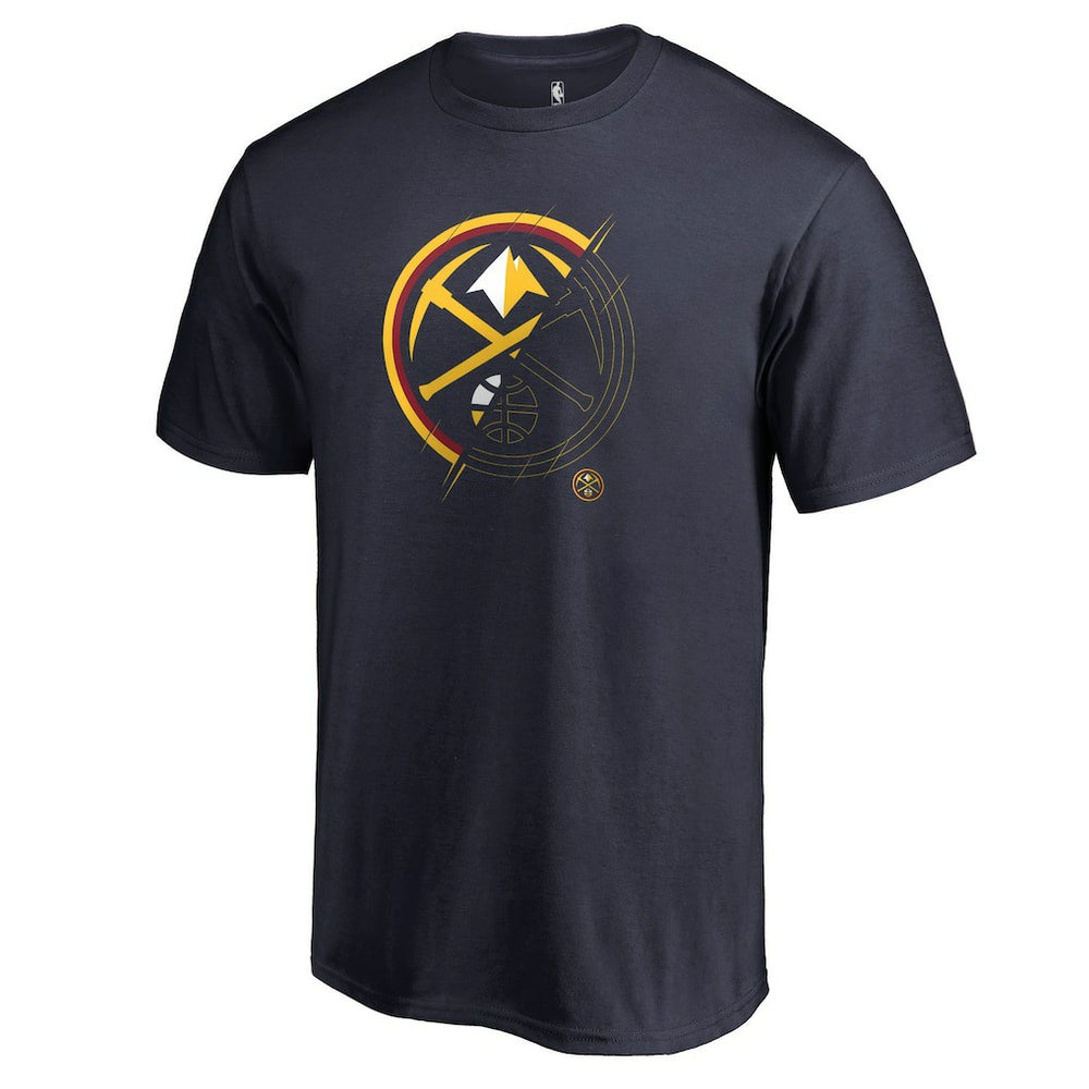 Navy Denver Nuggets X-Ray T-Shirt sale | NBA
