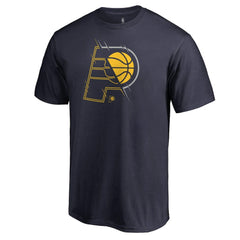 Navy Indiana Pacers X-Ray T-Shirt | NBA