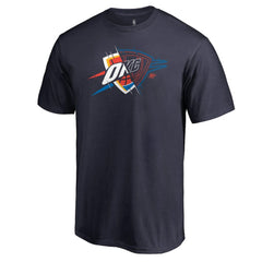 Navy Oklahoma City Thunder X-Ray T-Shirt | NBA