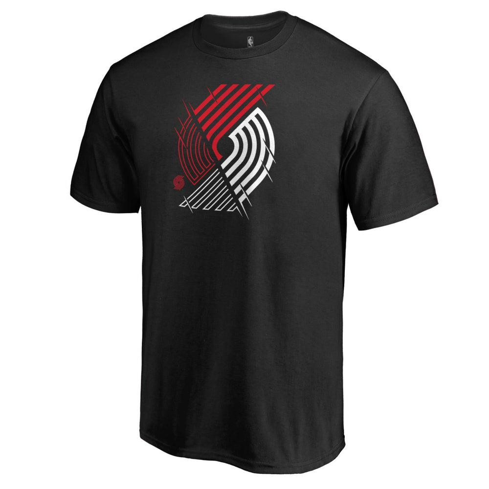 Black Portland Trail Blazers X-Ray T-Shirt | NBA