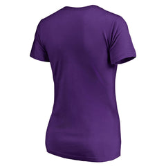Purple Sacramento Kings Women's X-Ray Slim Fit V-Neck T-Shirt | NBA