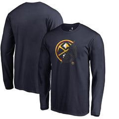 Navy Denver Nuggets X-Ray Long Sleeve T-Shirt sale | NBA