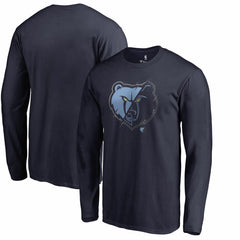 Navy Memphis Grizzlies X-Ray Long Sleeve T-Shirt | NBA
