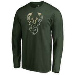 Green Milwaukee Bucks X-Ray Long Sleeve T-Shirt | NBA