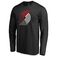 Black Portland Trail Blazers X-Ray Long Sleeve T-Shirt | NBA