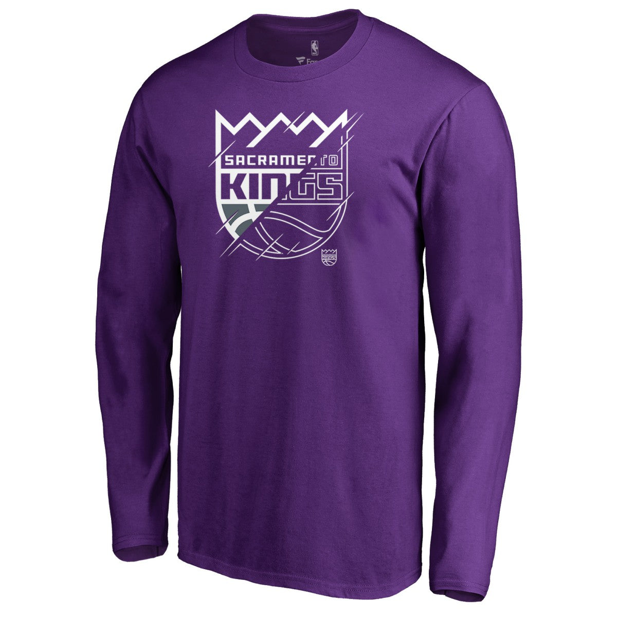 Purple Sacramento Kings X-Ray Long Sleeve T-Shirt | NBA