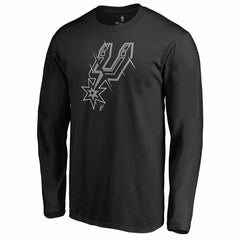Black San Antonio Spurs X-Ray Long Sleeve T-Shirt | NBA