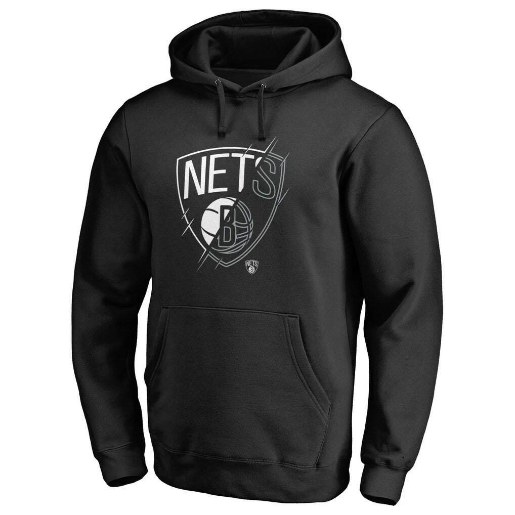 Black Brooklyn Nets X-Ray Pullover Hoodie | NBA