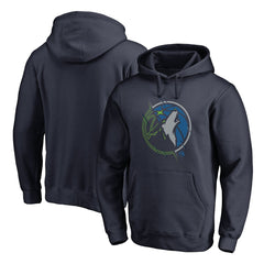 Navy Minnesota Timberwolves X-Ray Pullover Hoodie | NBA