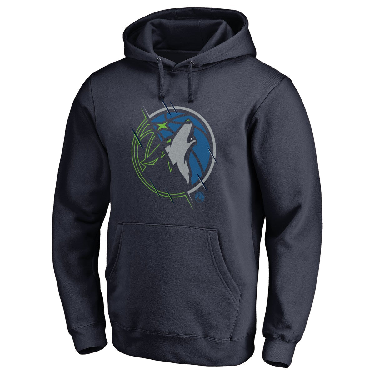 Navy Minnesota Timberwolves X-Ray Pullover Hoodie | NBA