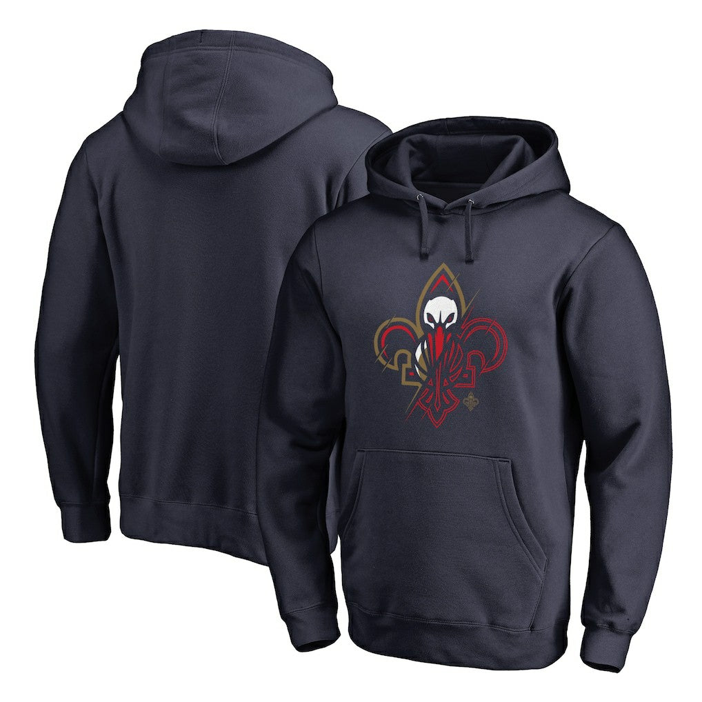 Navy New Orleans Pelicans X-Ray Pullover Hoodie | NBA