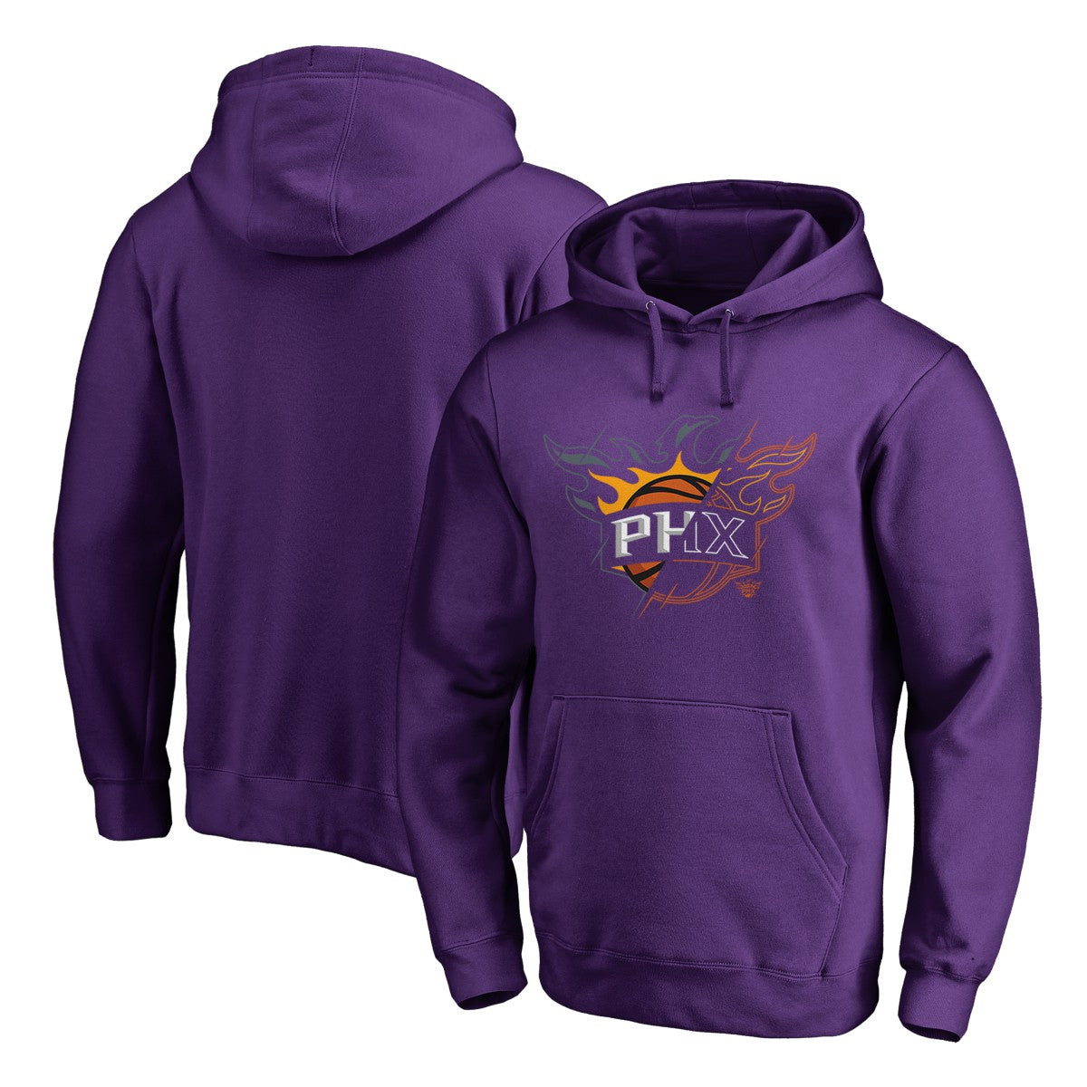 Purple Phoenix Suns X-Ray Pullover Hoodie | NBA