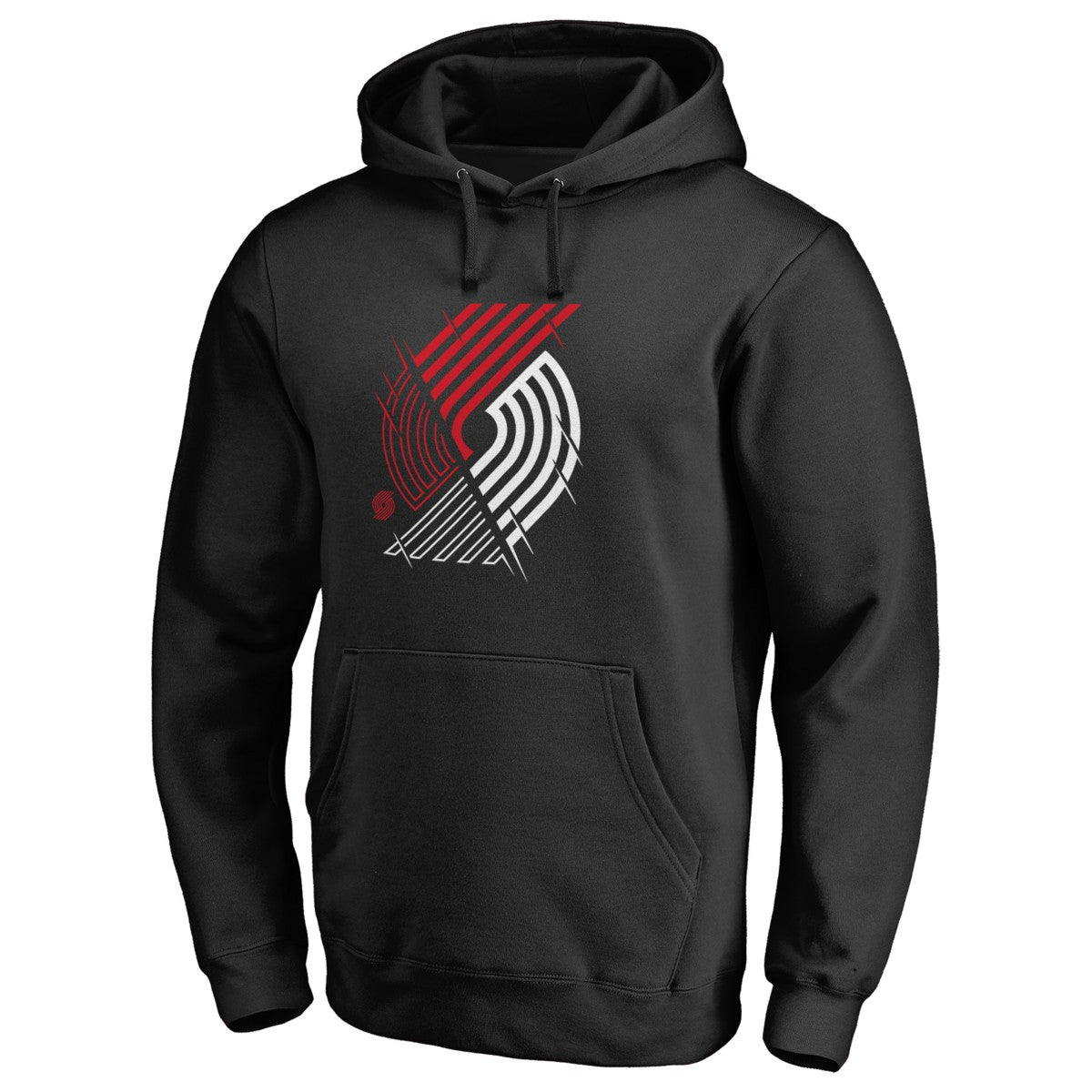 Black Portland Trail Blazers X-Ray Pullover Hoodie | NBA