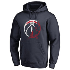 Navy Washington Wizards X-Ray Pullover Hoodie | NBA
