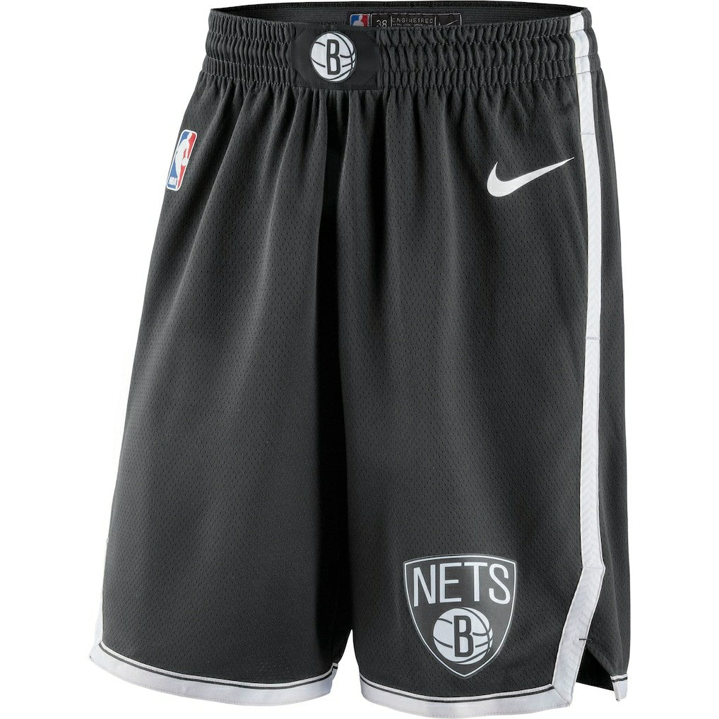 Black Brooklyn Nets 2019/20 Icon Edition Swingman Shorts | NBA
