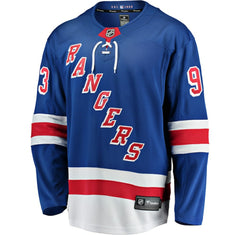Mika Zibanejad New York Rangers Fanatics Home Breakaway Player Jersey -  NHL Jerseys