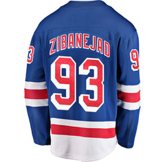 Mika Zibanejad New York Rangers Fanatics Home Breakaway Player Jersey -  NHL Jerseys