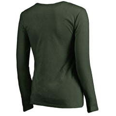 Minnesota Wild Women's Iconic Collection Script Assist Long Sleeve V-Neck T-Shirt -  NHL T-shirts