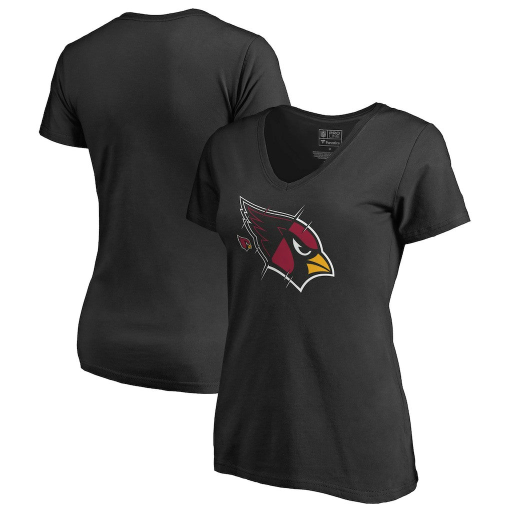 Arizona Cardinals Women's X-Ray Slim Fit V-Neck T-Shirt | NFL On sale