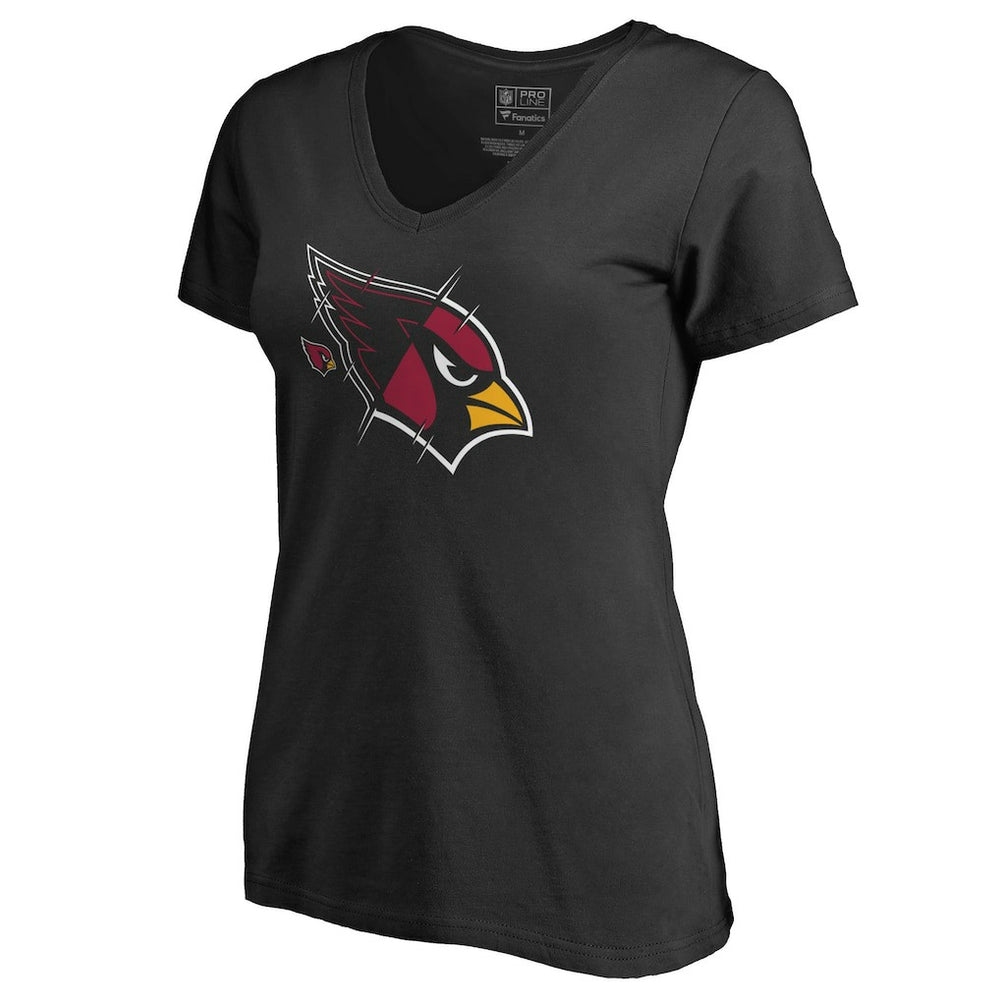 Arizona Cardinals Women's X-Ray Slim Fit V-Neck T-Shirt | NFL On sale