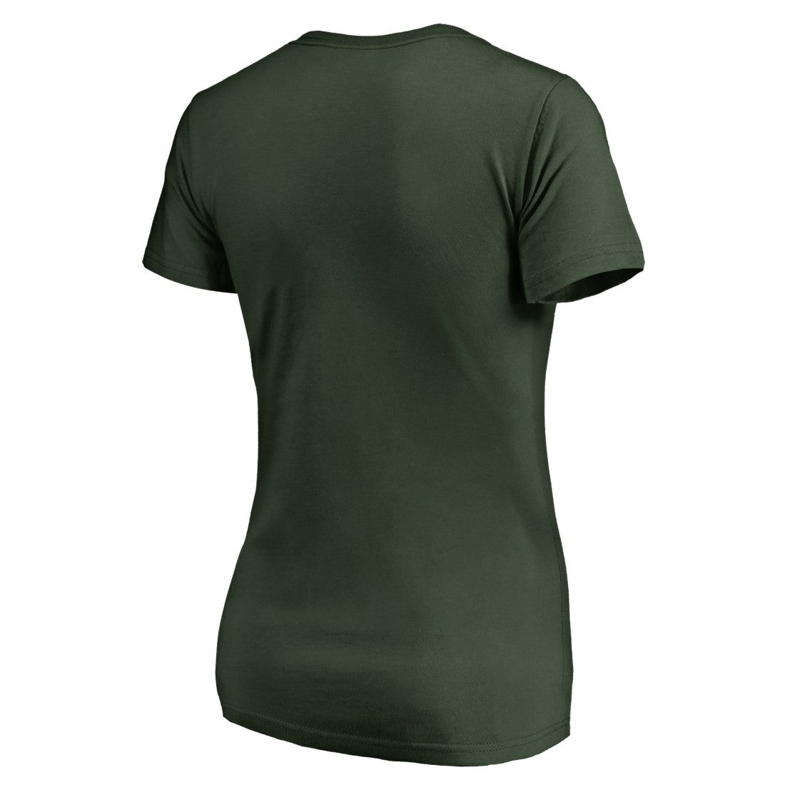 Green Bay Packers Women's X-Ray Slim Fit V-Neck T-Shirt | NFL Discount