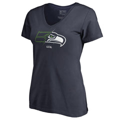 Seattle Seahawks Women's X-Ray V-Neck T-Shirt | NFL Outlet