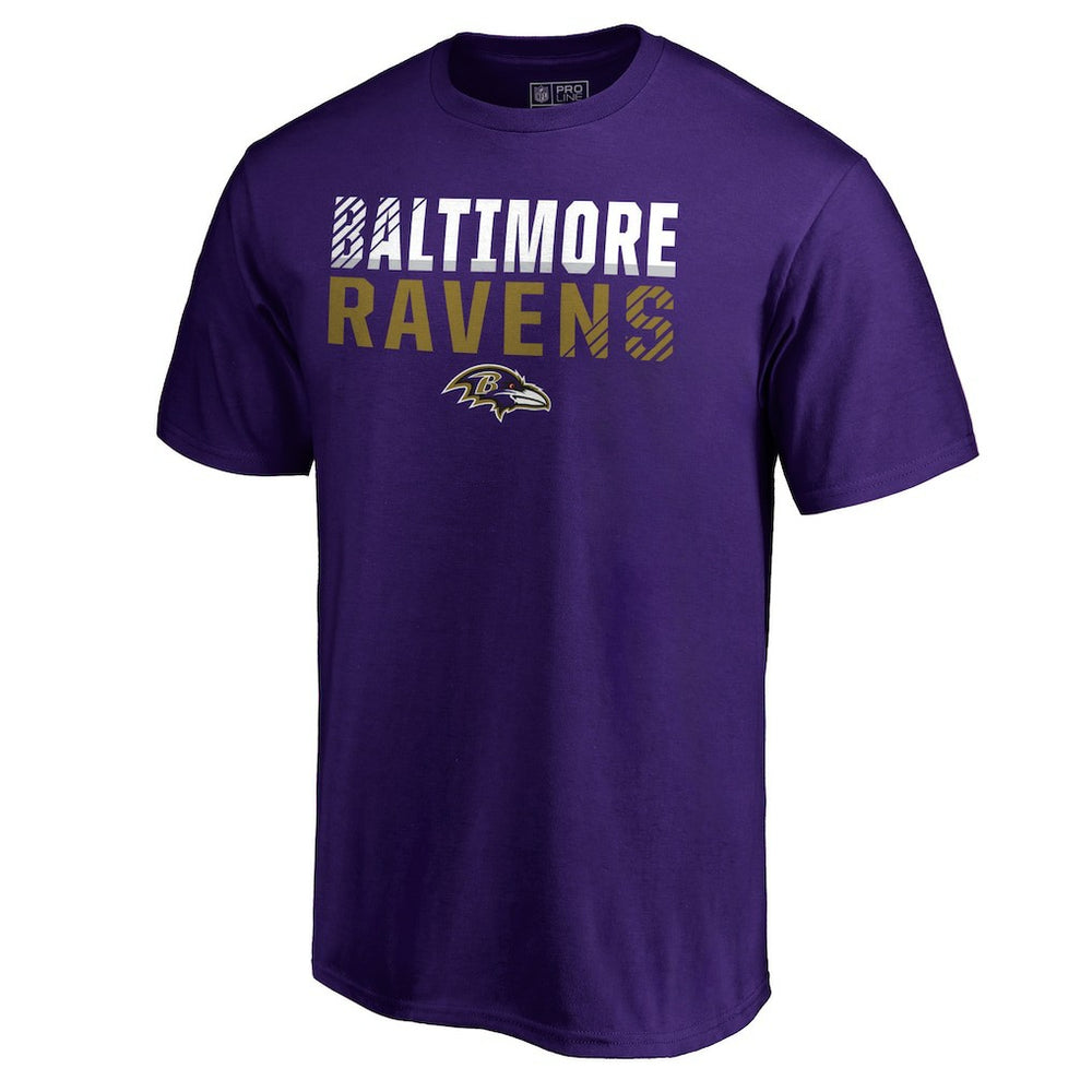 Baltimore Ravens Iconic Collection Fade Out T-Shirt | NFL Outlet