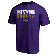 Baltimore Ravens Iconic Collection Fade Out T-Shirt | NFL Outlet