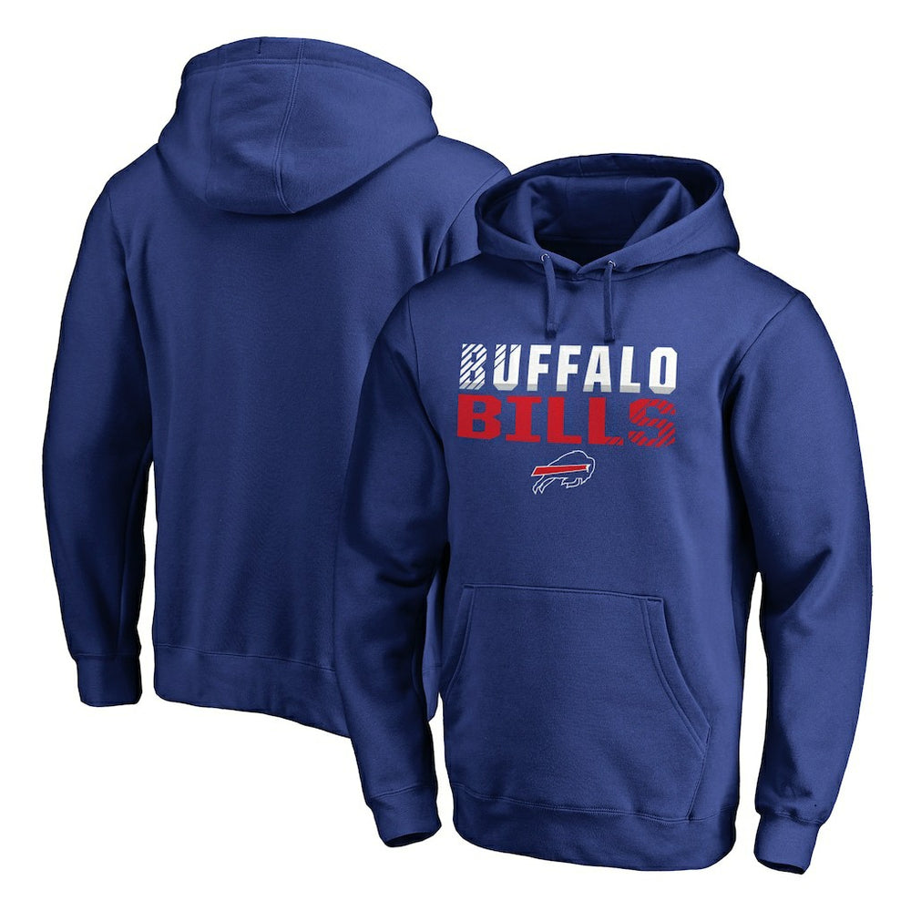 Buffalo Bills Iconic Collection Fade Out Pullover Hoodie | NFL Near me