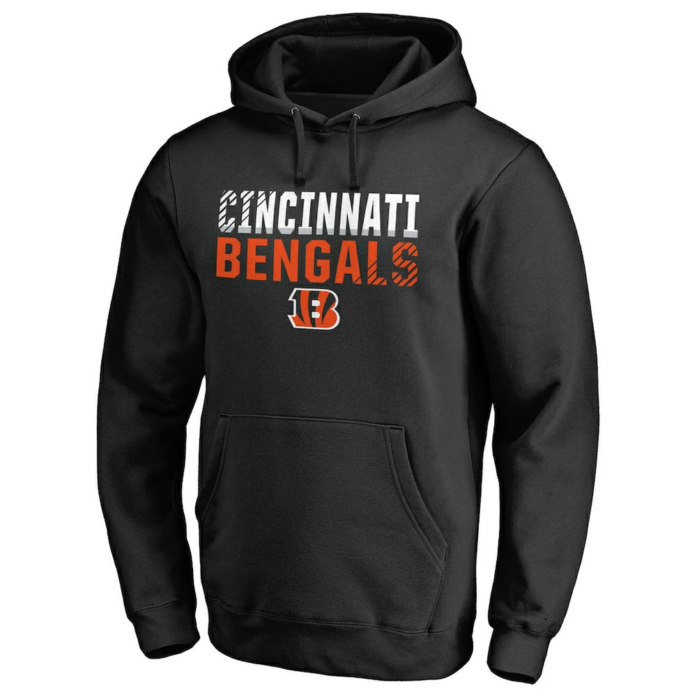 Cincinnati Bengals Iconic Collection Fade Out Pullover Hoodie | NFL Online