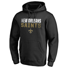 New Orleans Saints Iconic Collection Fade Out Pullover Hoodie | NFL Near me