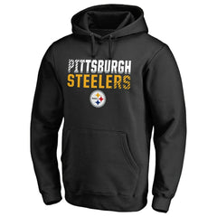 Pittsburgh Steelers Iconic Collection Fade Out Pullover Hoodie | NFL US
