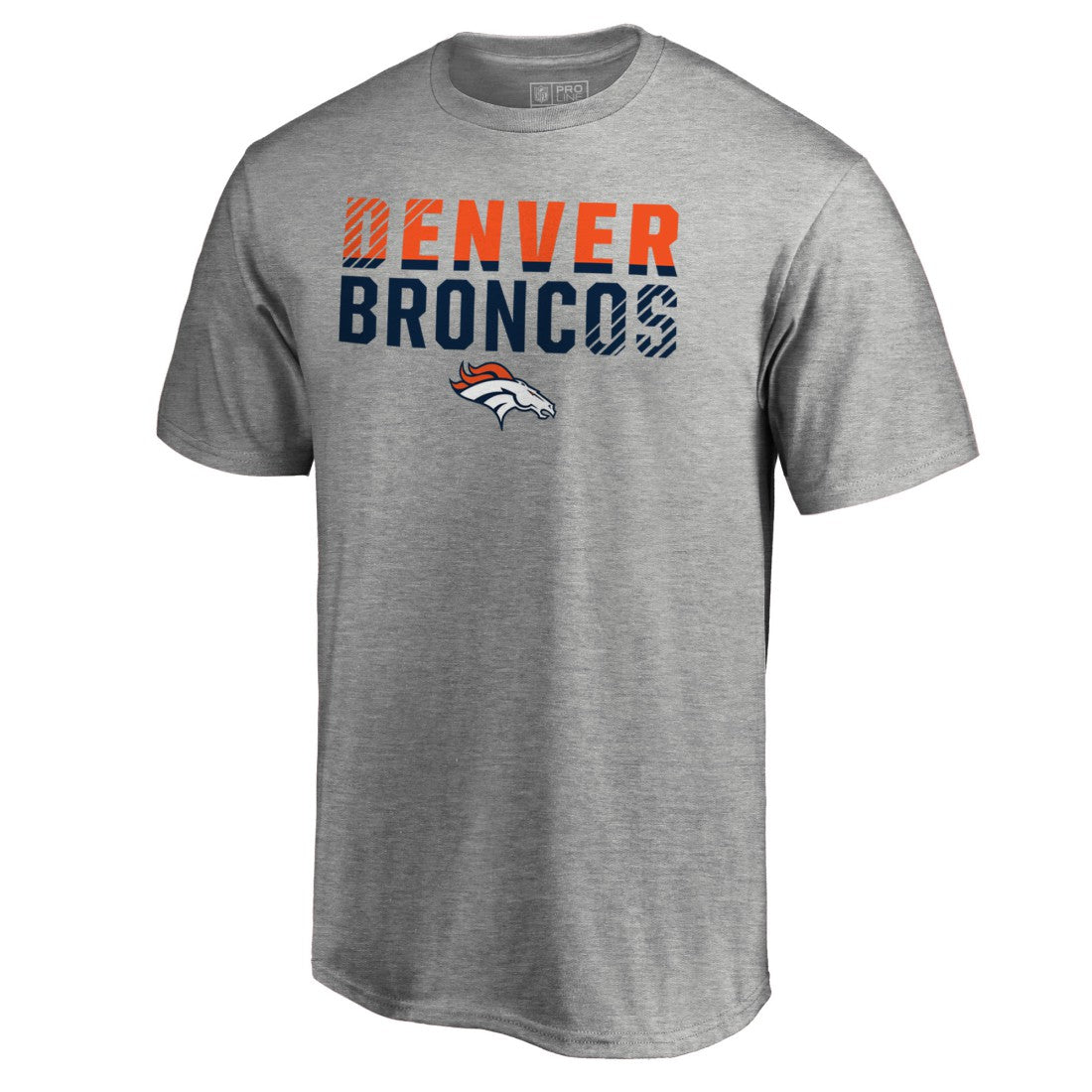 Denver Broncos Iconic Collection Fade Out T-Shirt | NFL Outlet