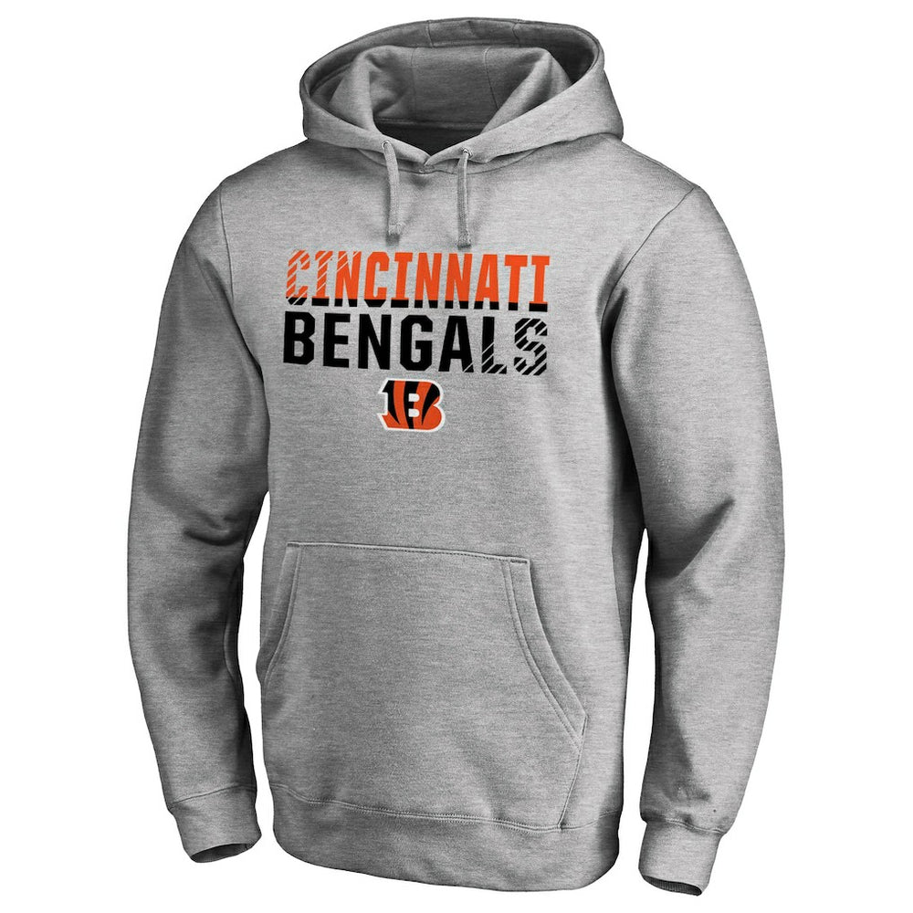 Cincinnati Bengals Iconic Collection Fade Out Pullover Hoodie | NFL New