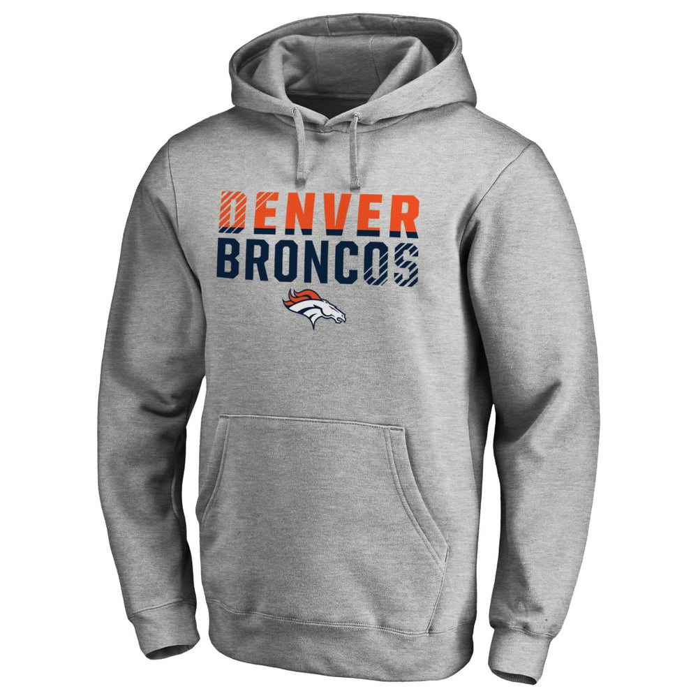 Denver Broncos Iconic Collection Fade Out Pullover Hoodie | NFL On sale